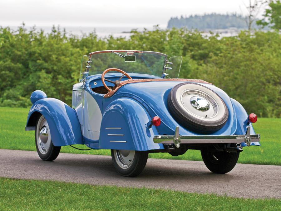  American Bantam Model 62 Deluxe Roadster 1939 года  (фото 4 из 7)